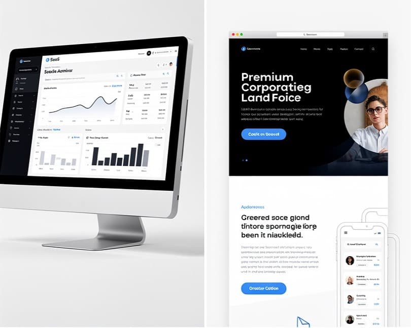Northre Web Design Premium Corporate Landing Page