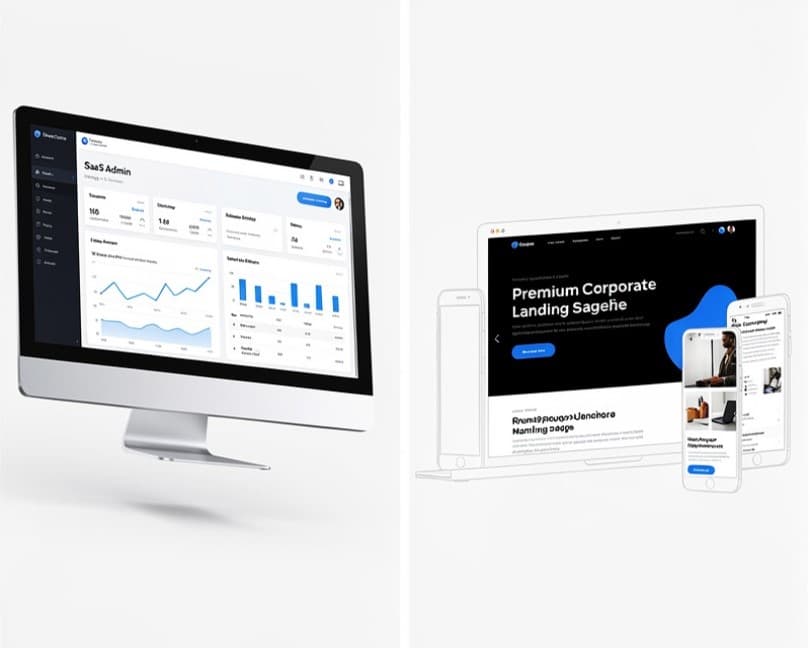 Northre Web Design Minimalist E-Commerce Layout